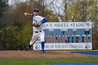 Baseball vs Babson  Wheaton College Baseball vs Babson College. - Photo By: KEITH NORDSTROM : Wheaton, baseball